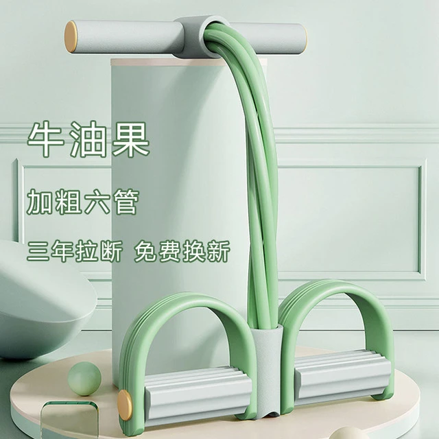 脚蹬拉力仰卧起坐辅助器瘦肚子健身锻炼腿瘦腹家用器材女开背神器