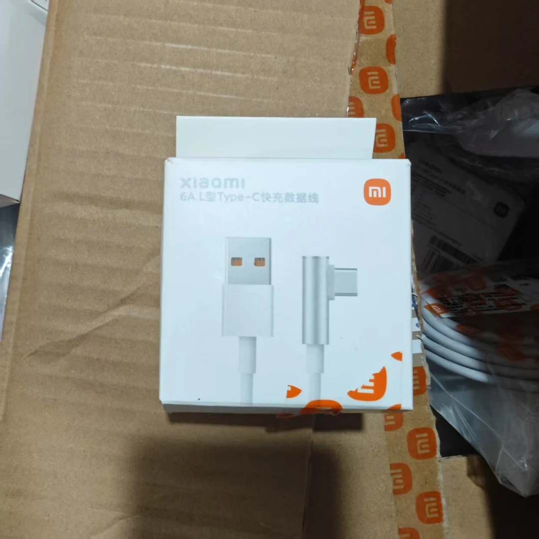 95新 Xiaomi/小米 小米6A L型 Type-C快充数据线
