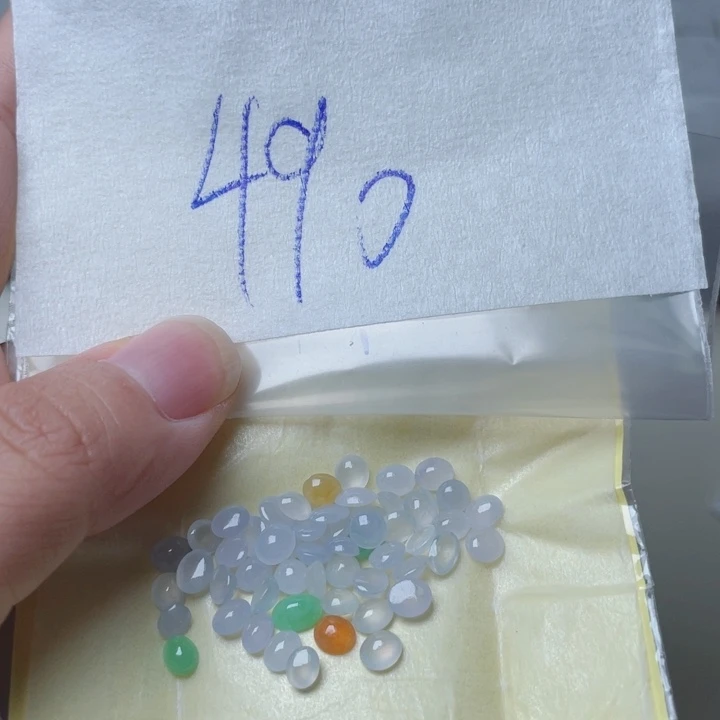 定制翡翠未镶嵌天然缅甸翡翠蛋面