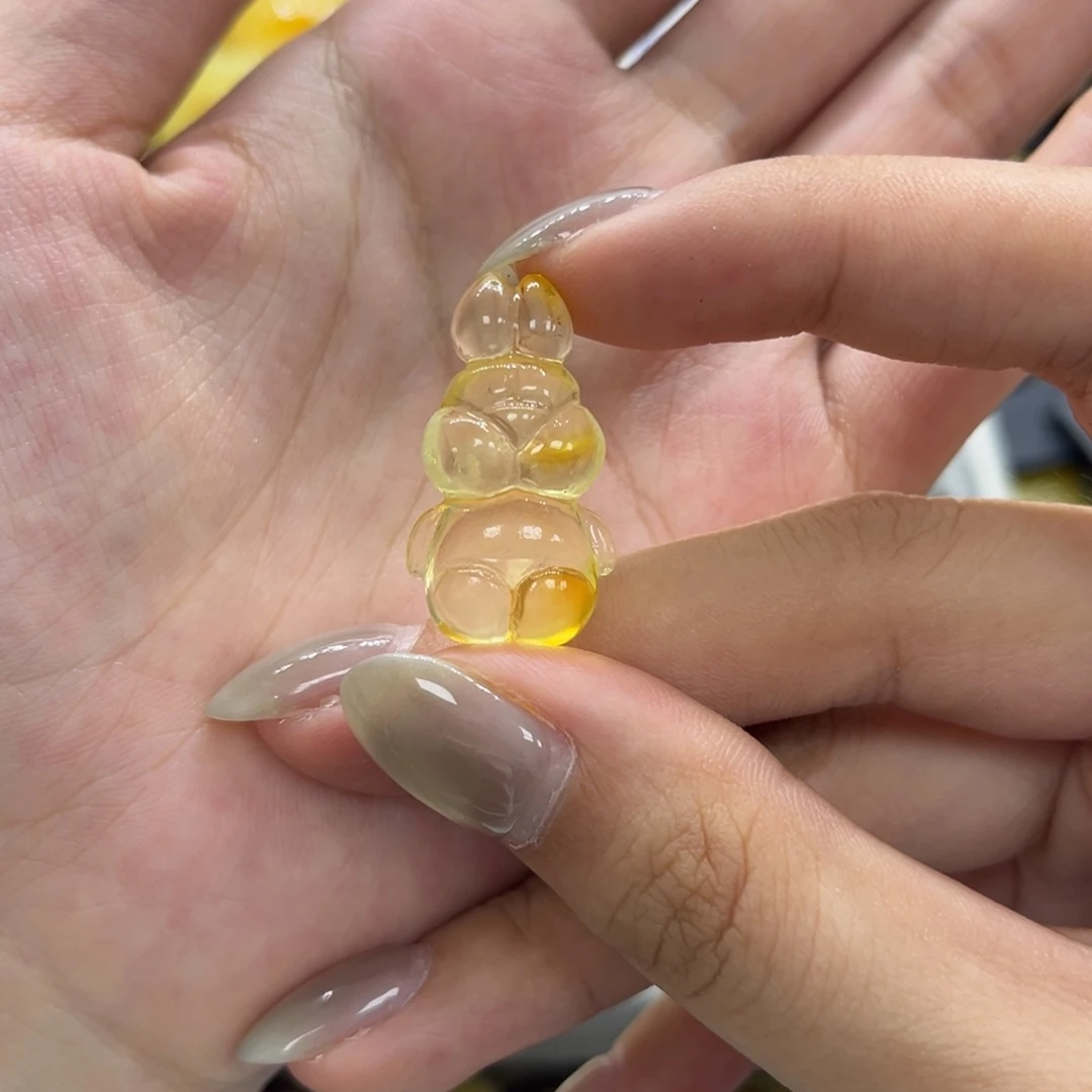 琥珀颈饰未镶嵌天然琥珀