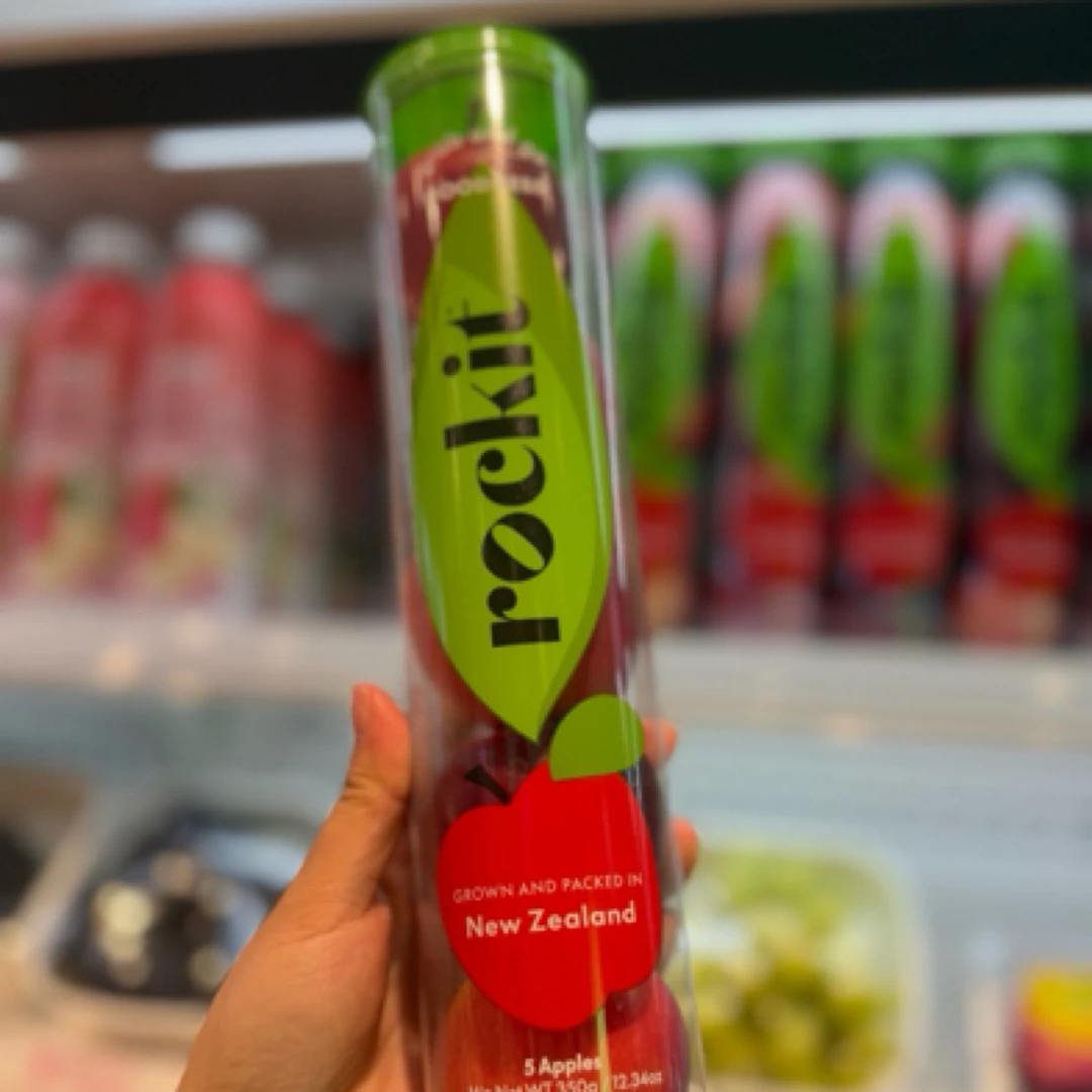果甜果物-新西兰火箭筒苹果一桶（350克）新西兰