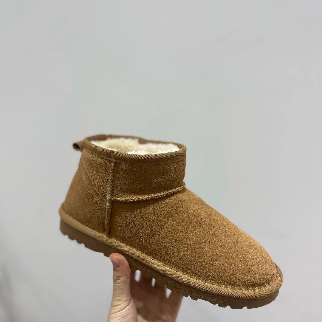 断码先看尺码！！！栗色加厚雪地棉