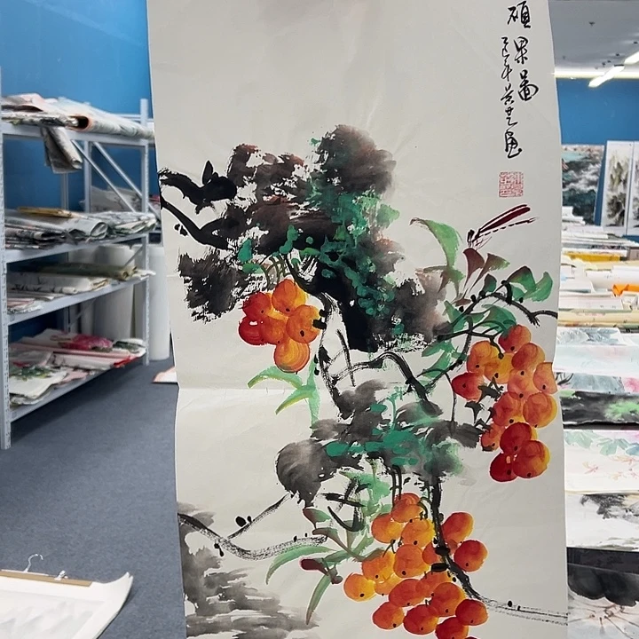 国画纯手绘作品图