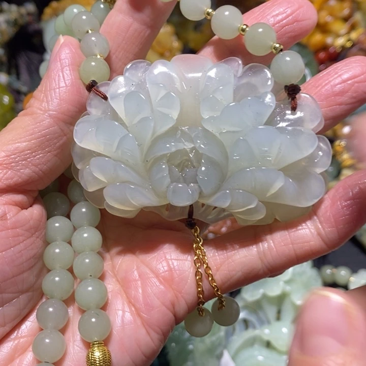 岫玉岫玉吊坠未镶嵌