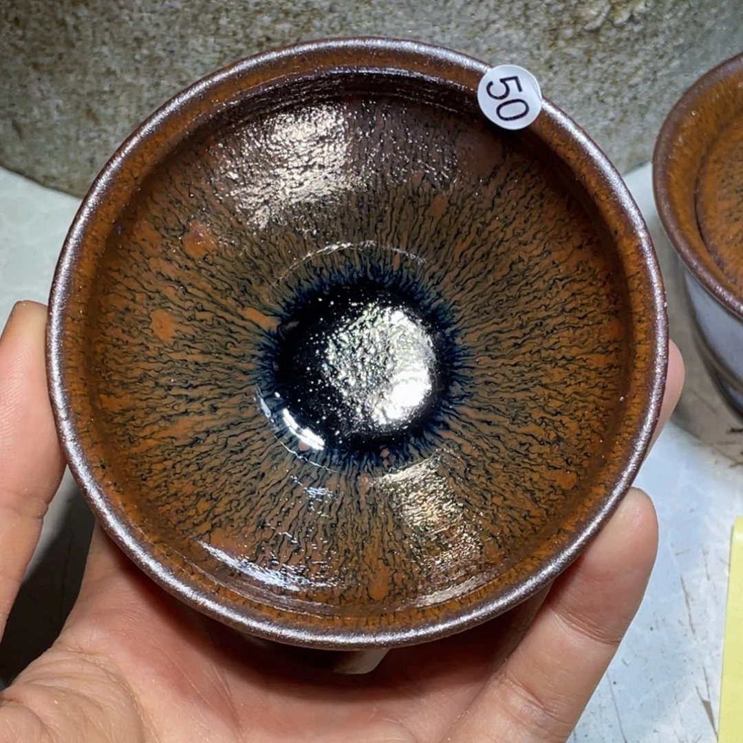 茶盏龙窑柴烧建盏50