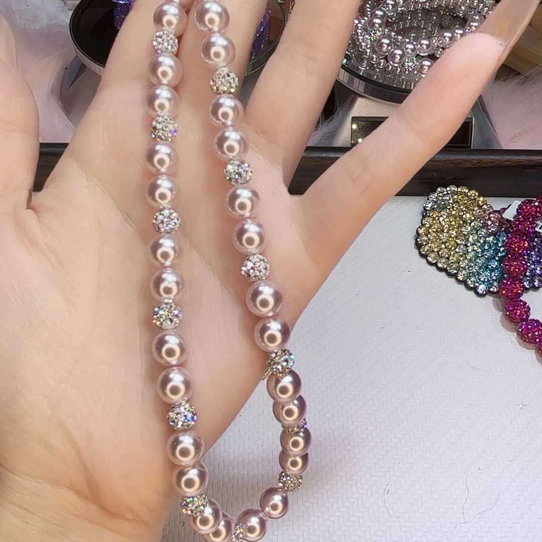 合成碳硅石非金属项链