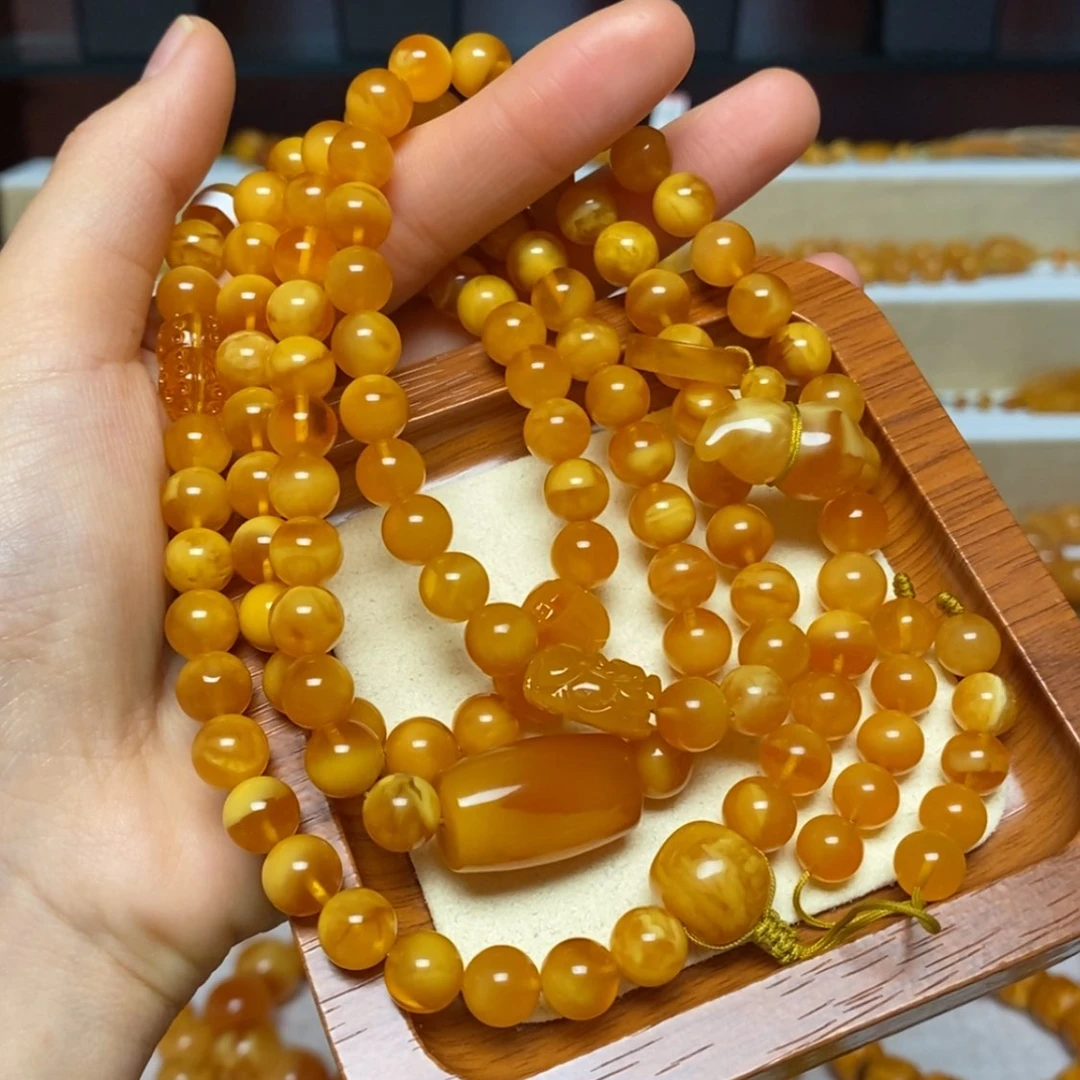 【闪购商品】未镶嵌颈饰蜜蜡项链