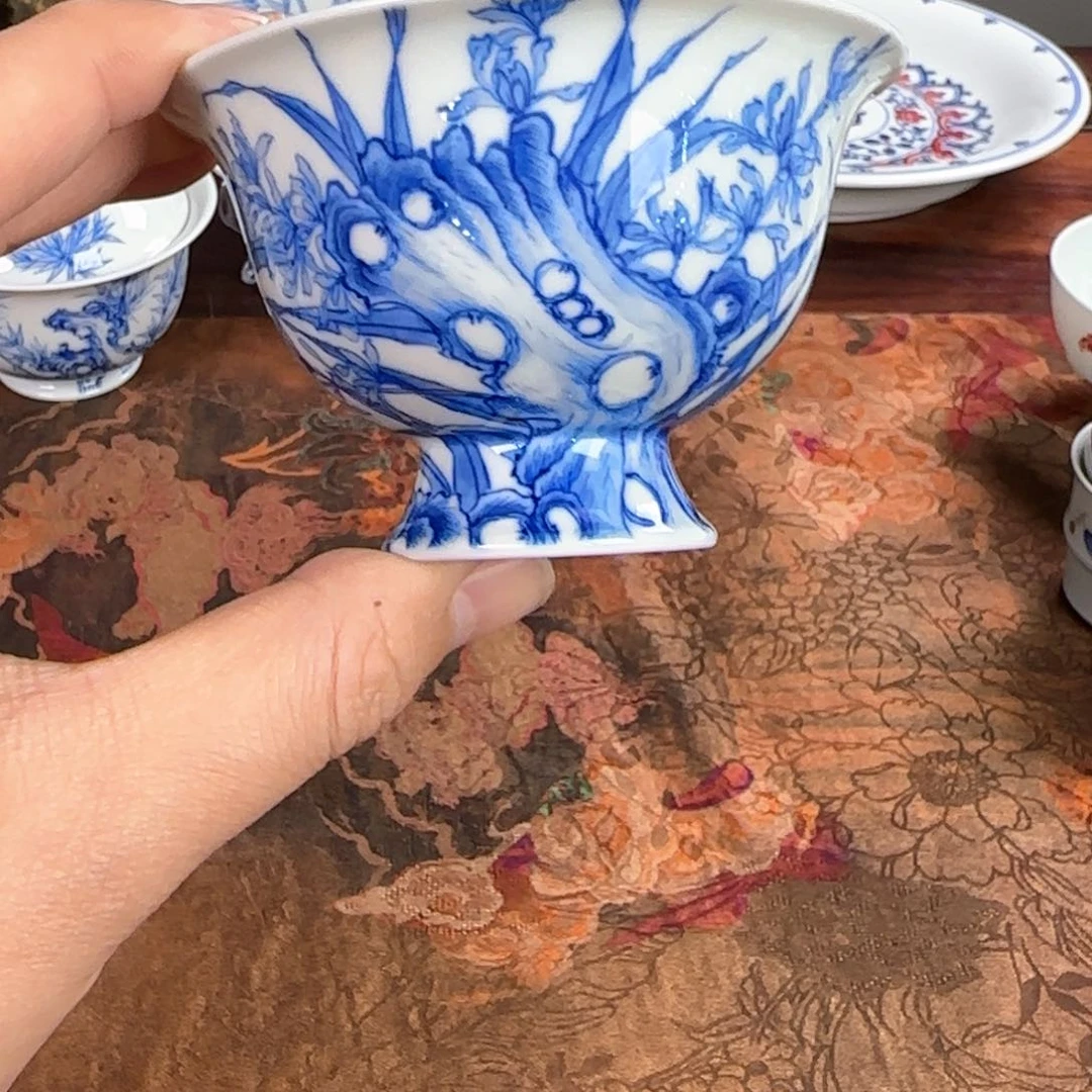 杯子景德镇手绘手绘