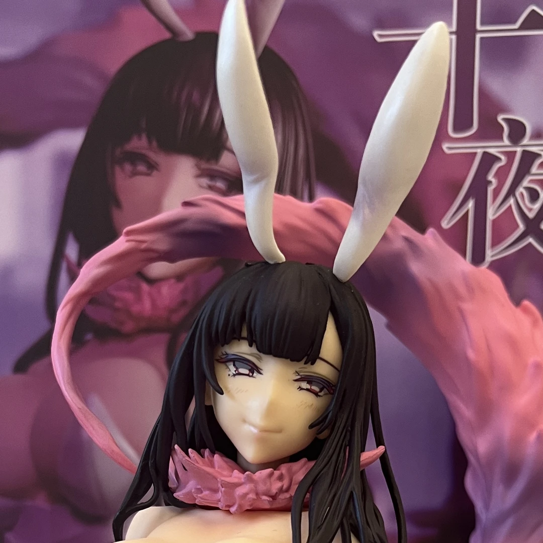 【优质版】软雷恶魔姐姐千夜难以名状兔女郎跪姿桌面手办模型摆件