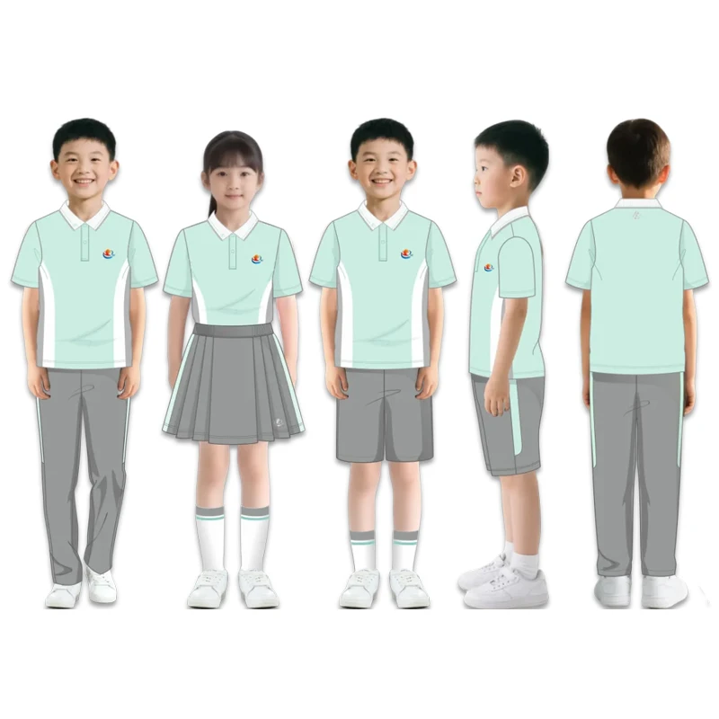 江西宜春市2025年统一校服小学生夏季短袖长裤套装宜春校服新款