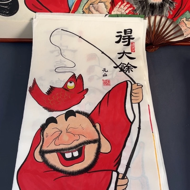 国画禅意画作品纯手绘的