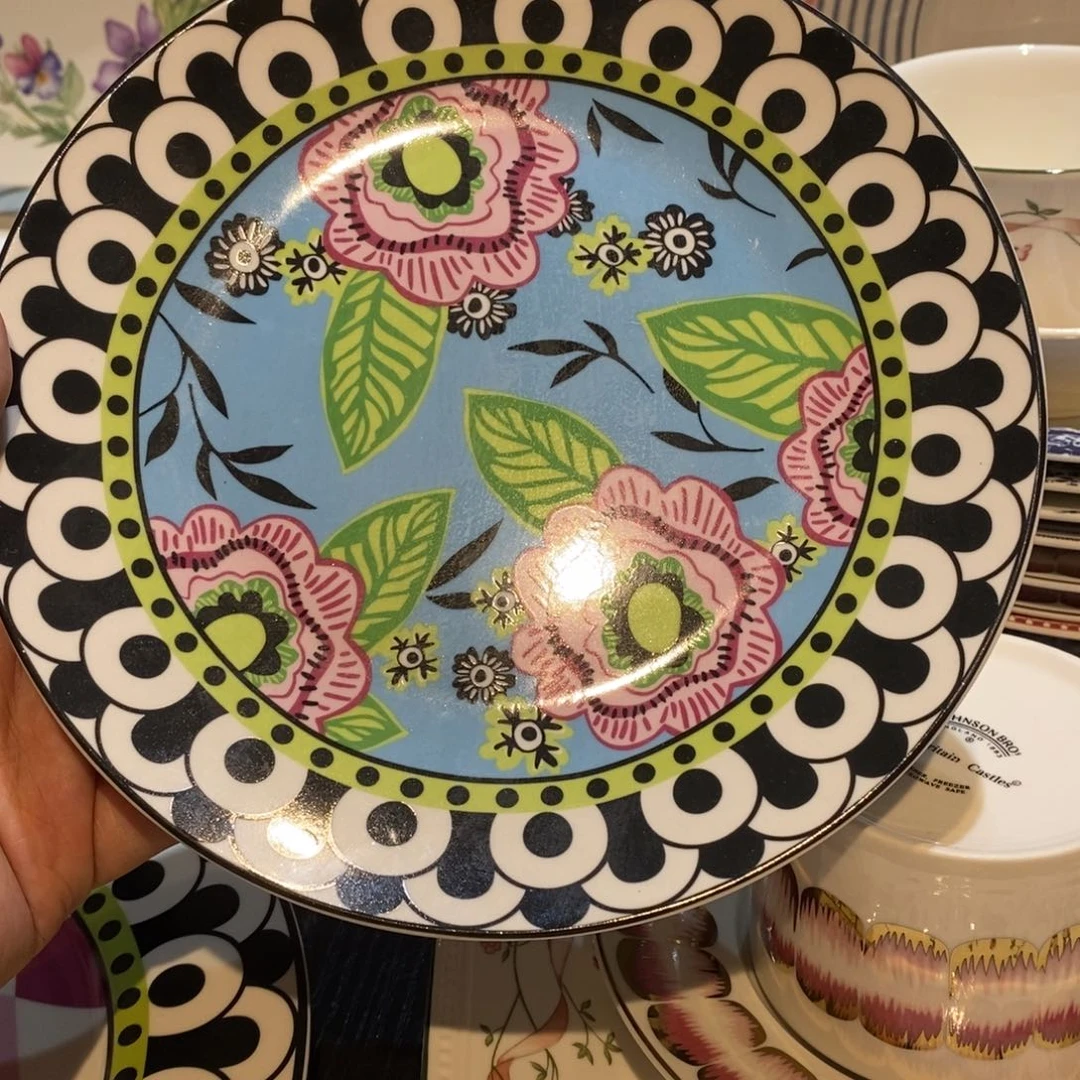 稻谷壳微瑕八寸盘子