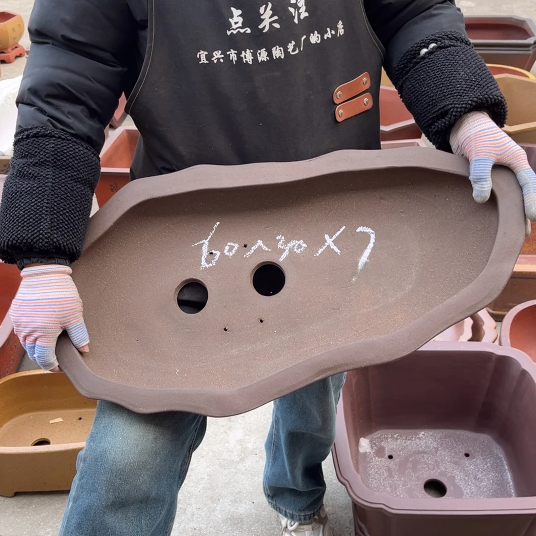 紫砂花盆盆景艺术