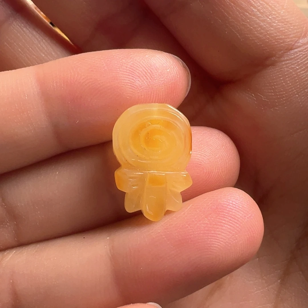 蜜蜡颈饰未镶嵌糖果