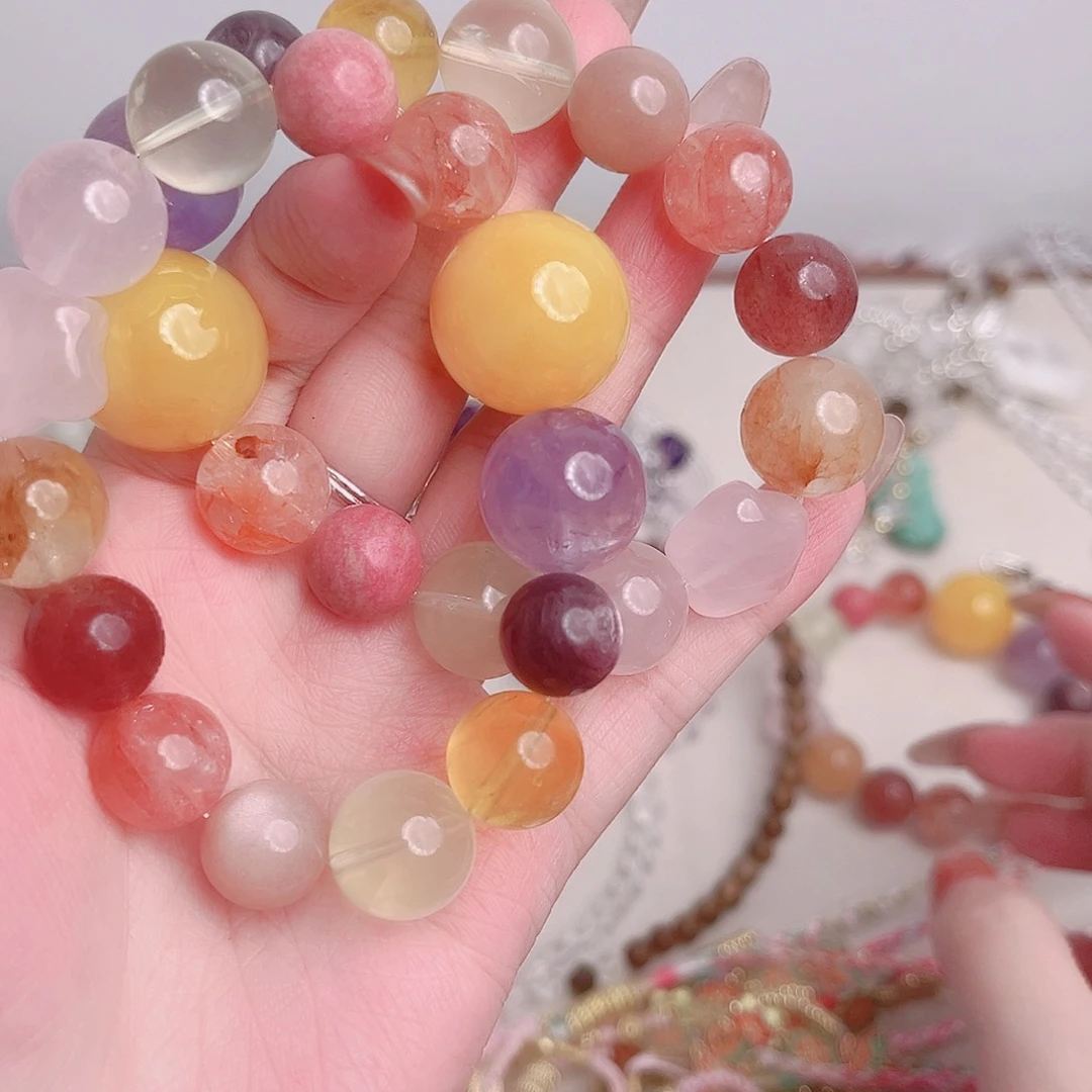 水晶手链未镶嵌设计