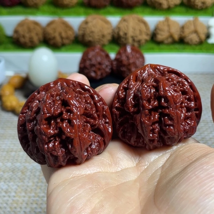 文玩核桃把件42大粗筋