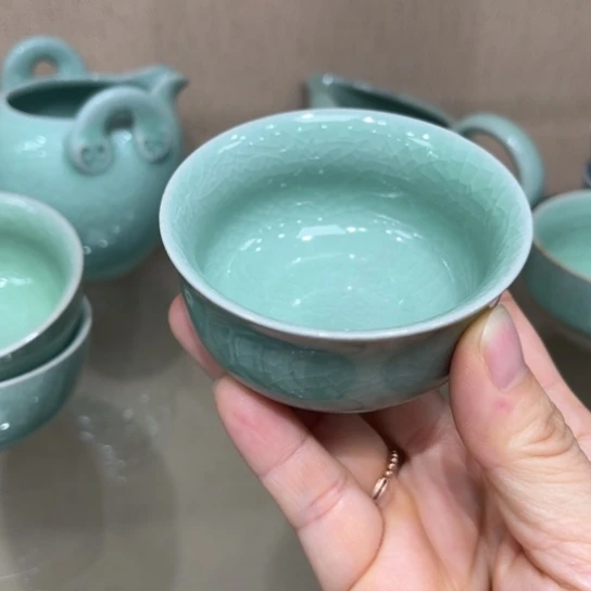 瓷片大宋名窑汝瓷茶具
