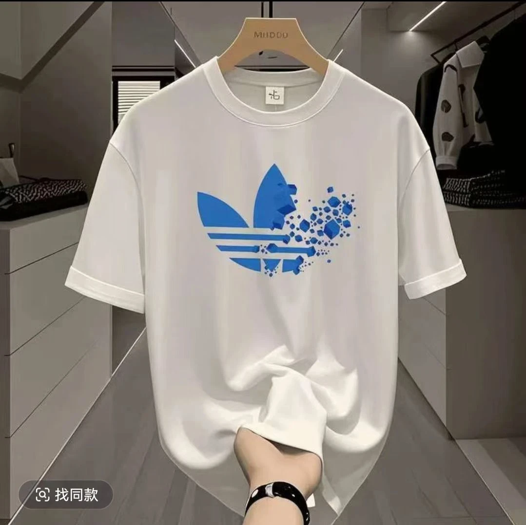 【一折粉丝福利】潮牌男女同款圆领百搭T恤