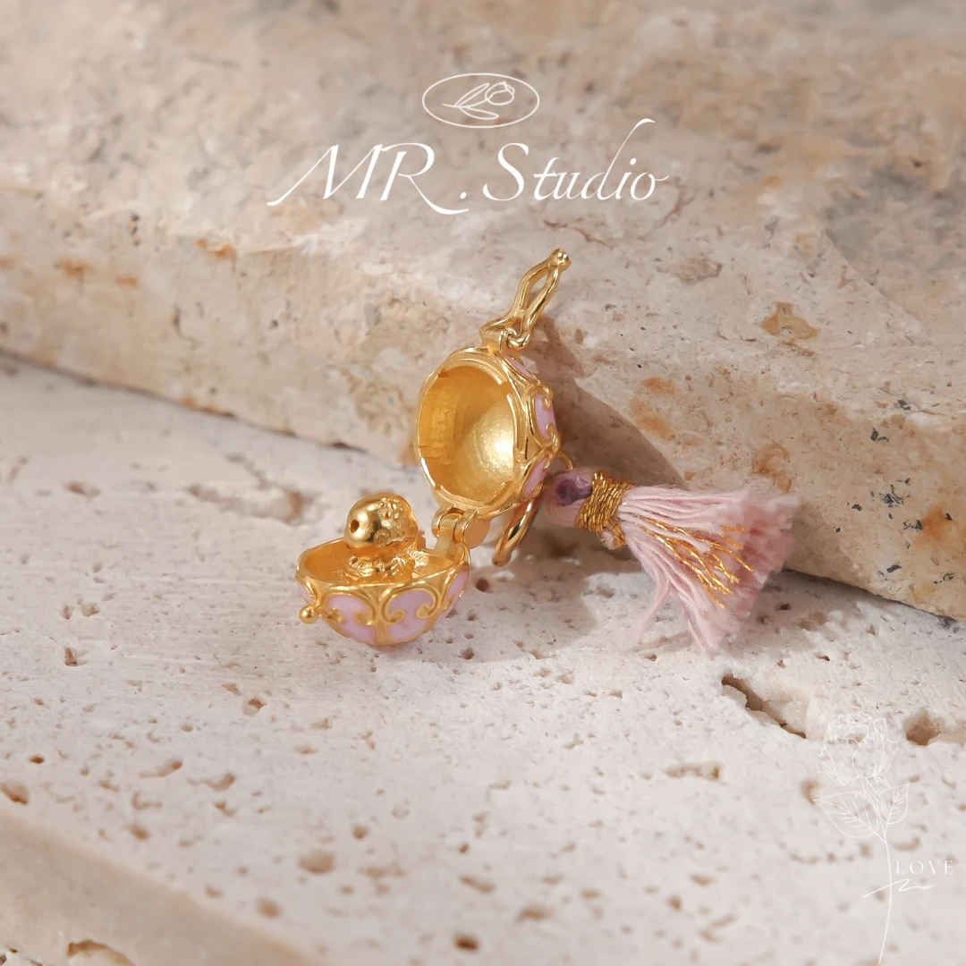 吊坠925银 木润【香囊】S925银香囊吊坠新店专属