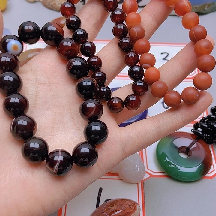 【闪购商品】玛瑙/玉髓未镶嵌珠宝半成品有**年