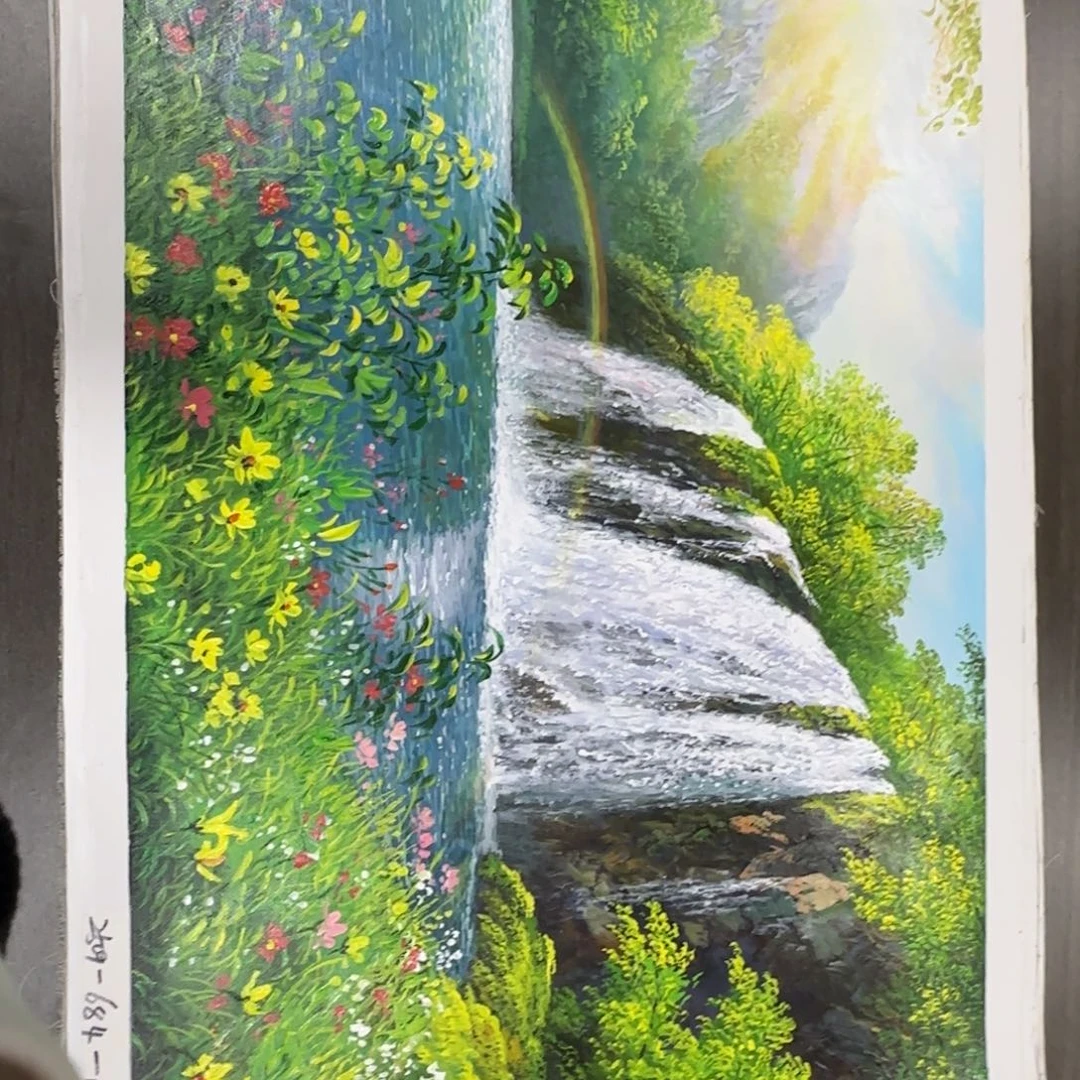 油画加油加油努力加油加油