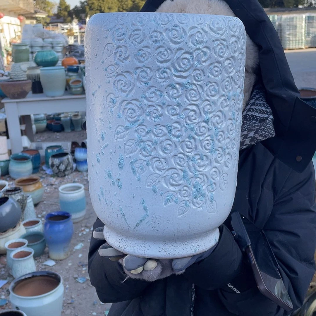 红陶王嫂花盆0208-772