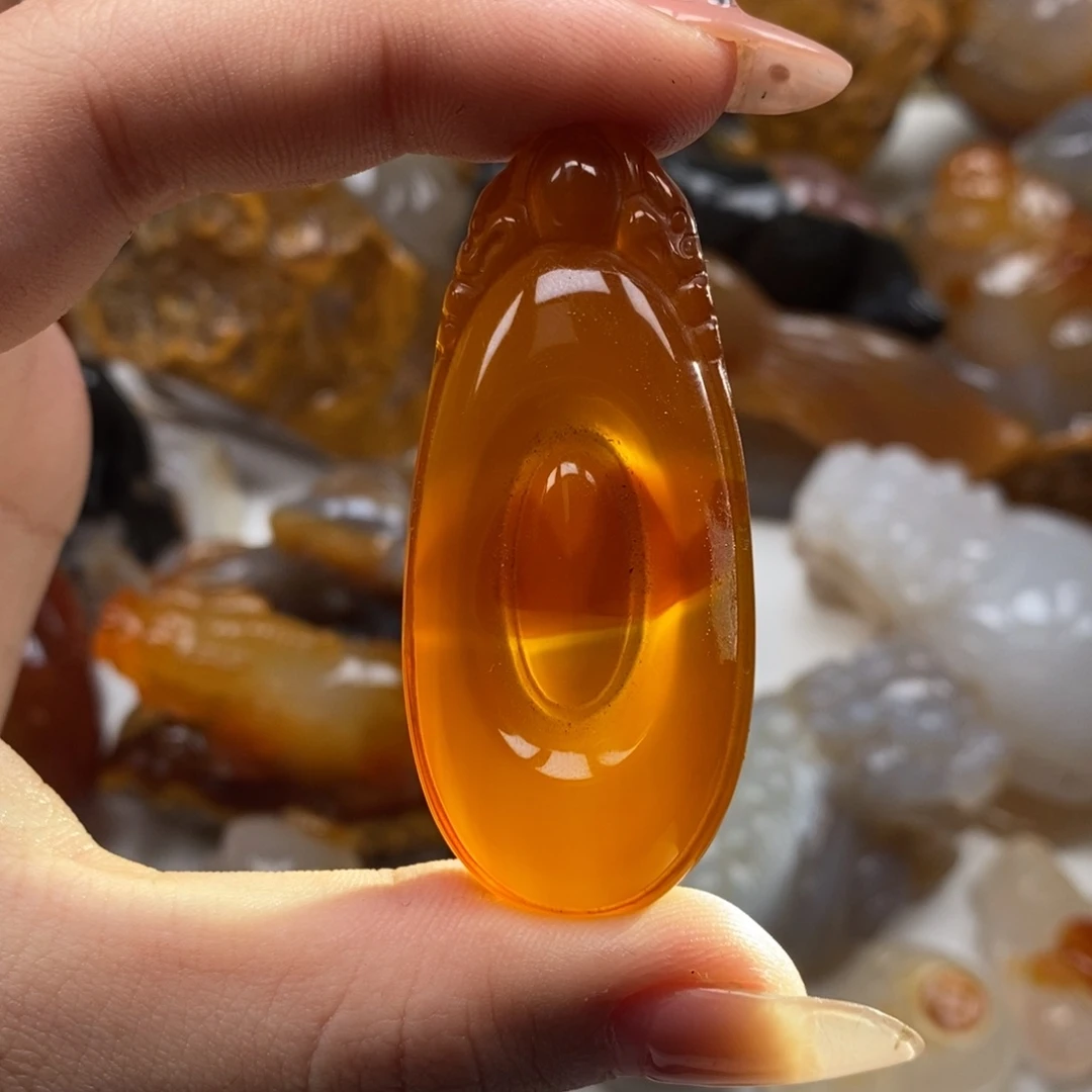 玛瑙/玉髓未镶嵌颈饰