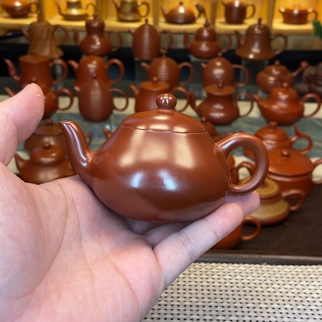 茶壶紫砂如*潮州手拉壶
