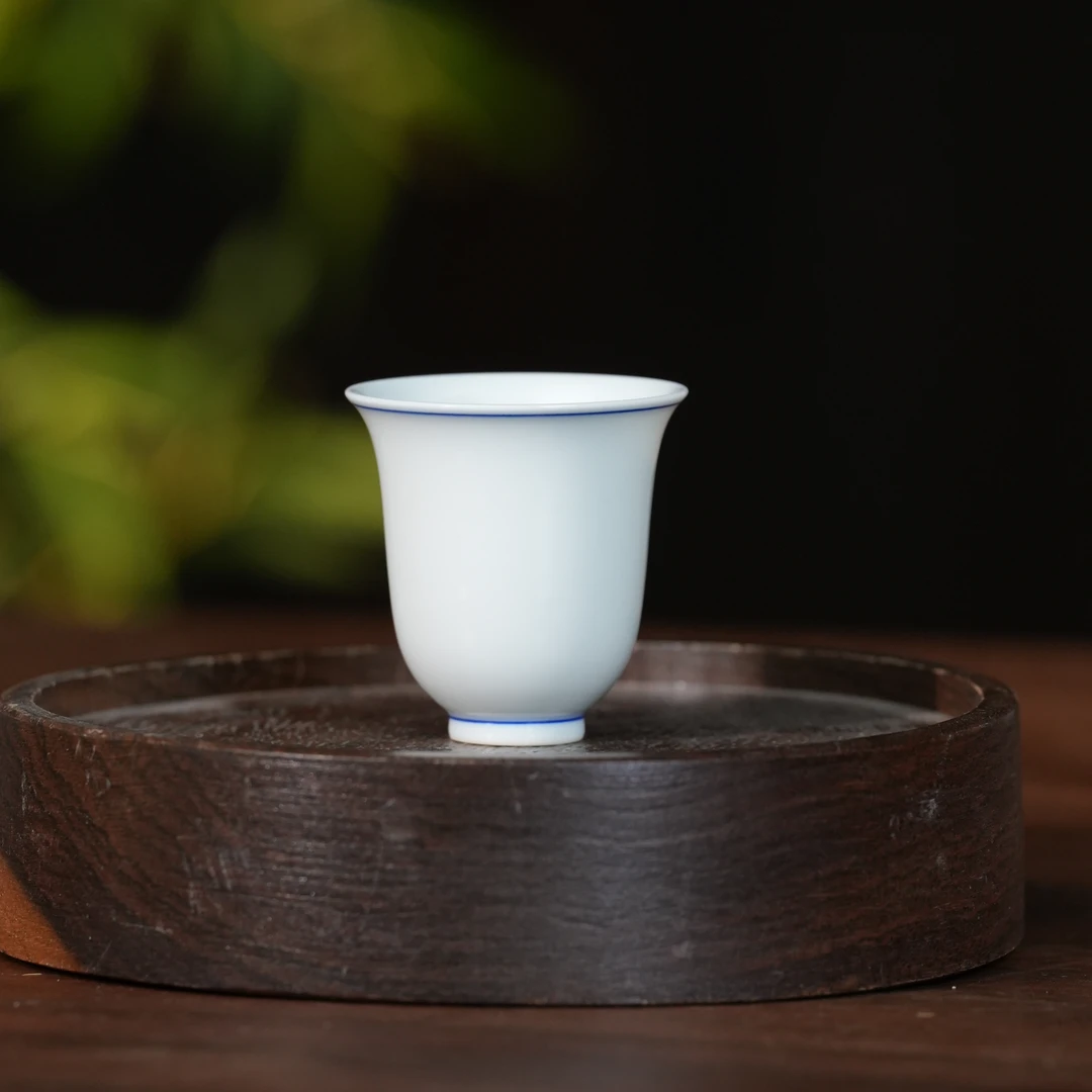 【晓隐柴窑】白胎闻香杯 | 周大乐优选 | 景德镇陶瓷