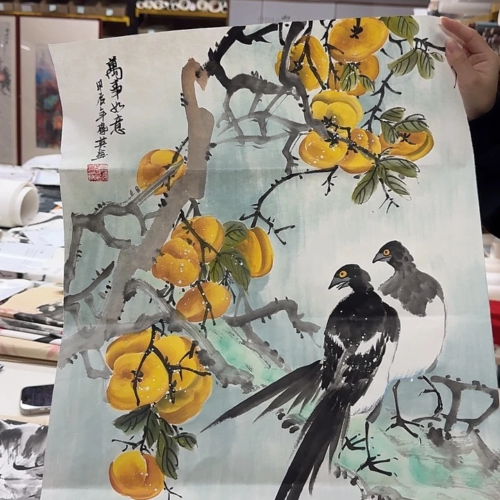 国画国画老师绘画作品48