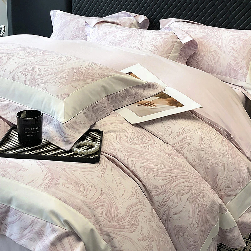 轻奢加厚长绒棉磨毛四件套全棉纯棉床单被套高级保暖超柔床上用品