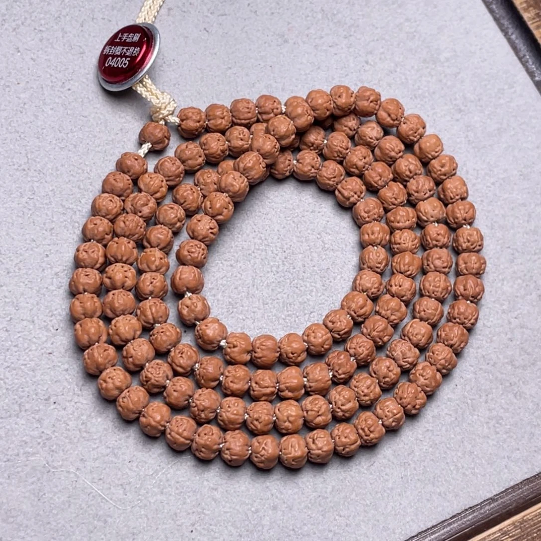 习***阳金刚菩提手串云端梅朵定制款佛手尺寸6