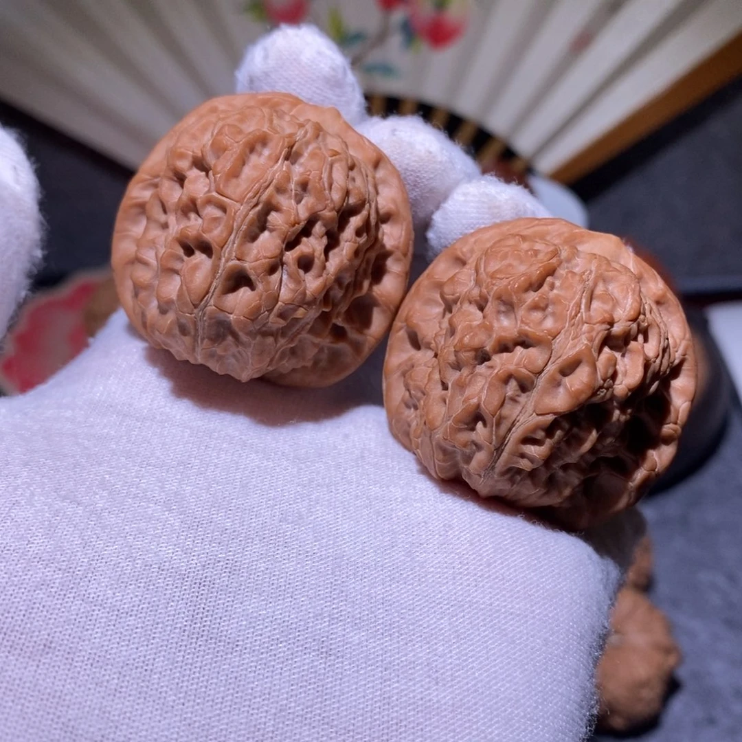 文玩核桃吊坠40全品不打药血麒麟