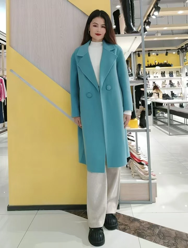 25年春秋新款女装长外套