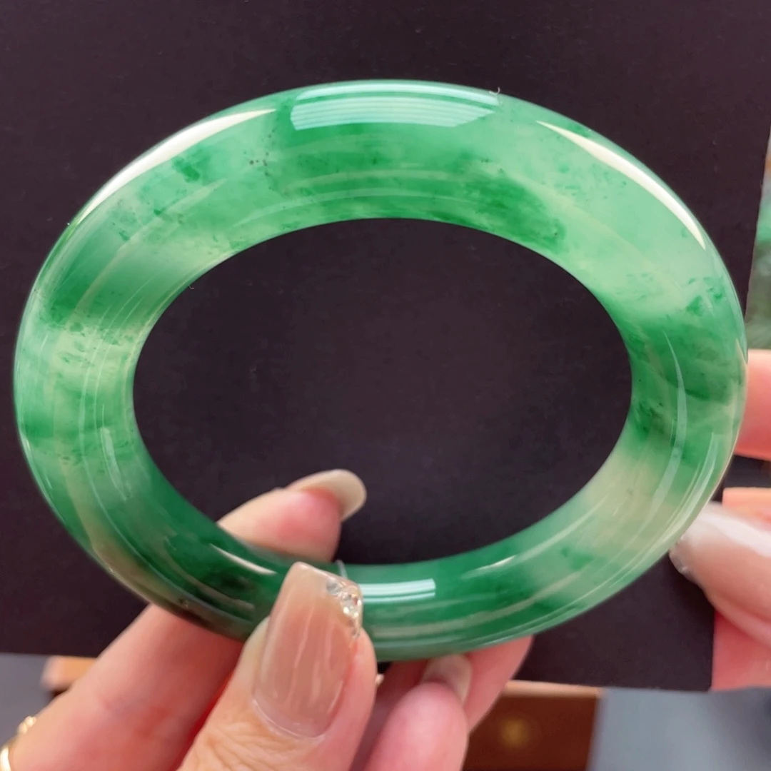 未镶嵌手镯石英质玉56-57