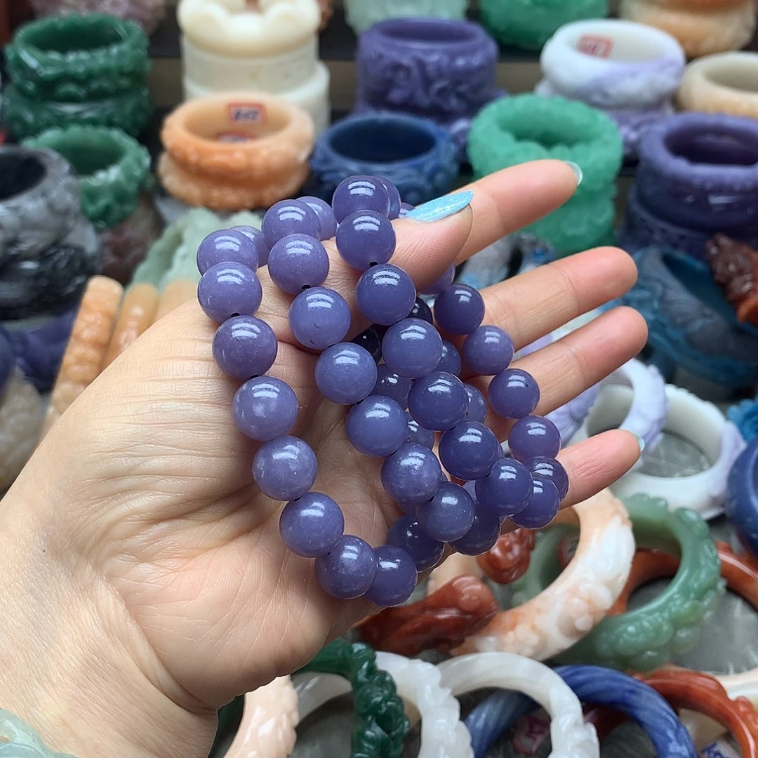 毛衣链未镶嵌石英质玉