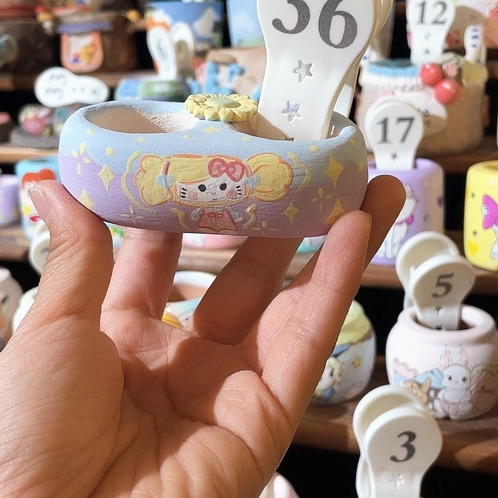 36……手工手绘花盆