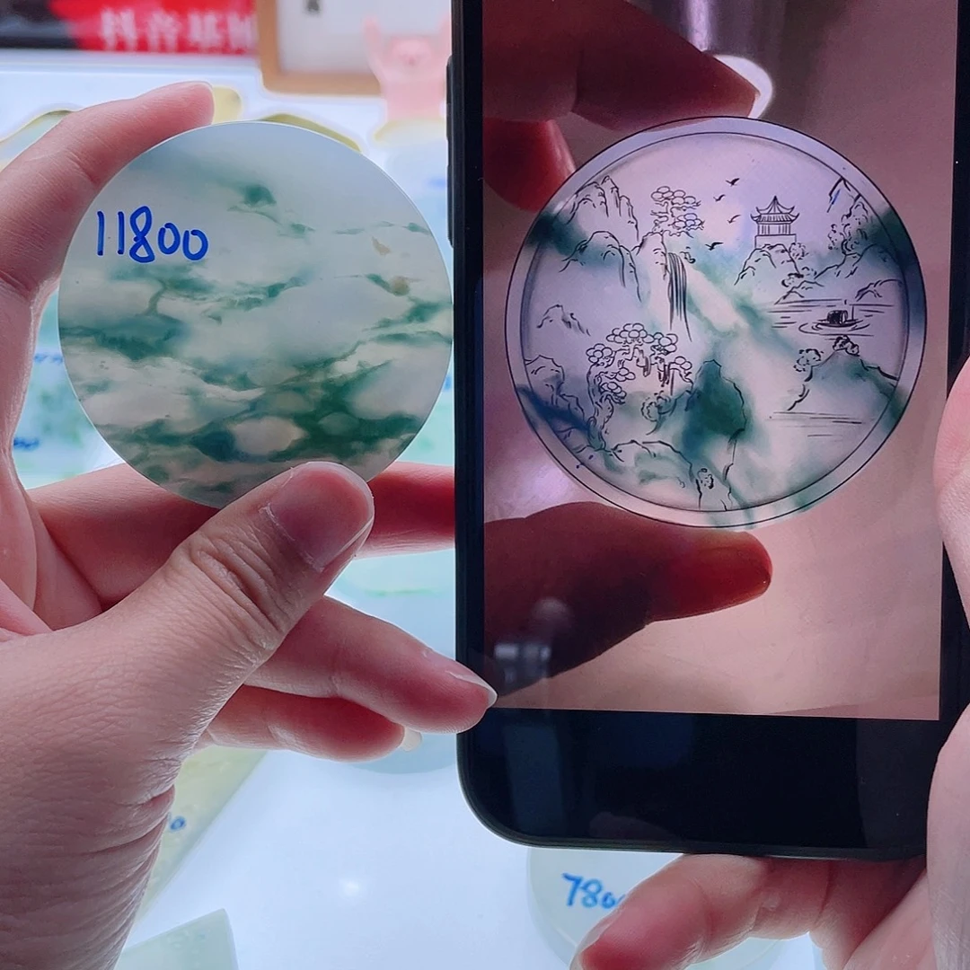 定制翡翠未镶嵌天然翡翠包工