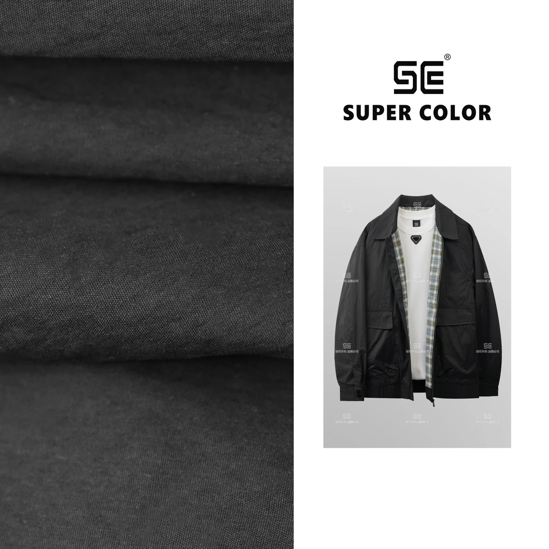 supercolor【翻领休闲夹克】25ss//新款百搭男女同款翻领夹克 J