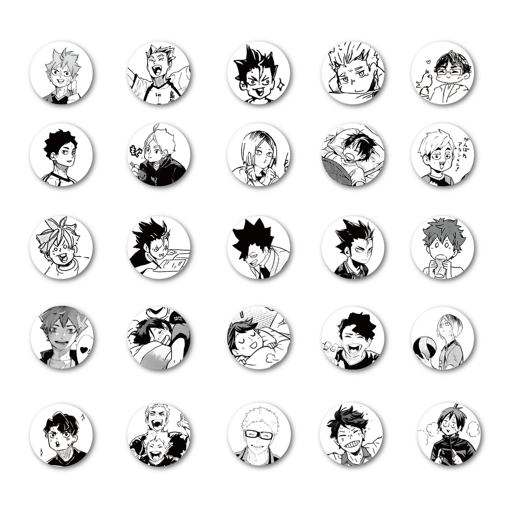 【拍一拆三】排球少年同人二创38mm小吧唧