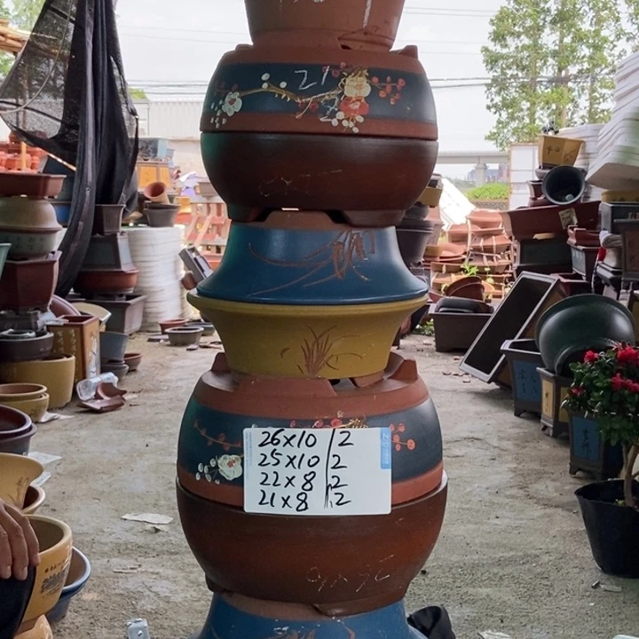 紫砂花盆紫砂紫砂