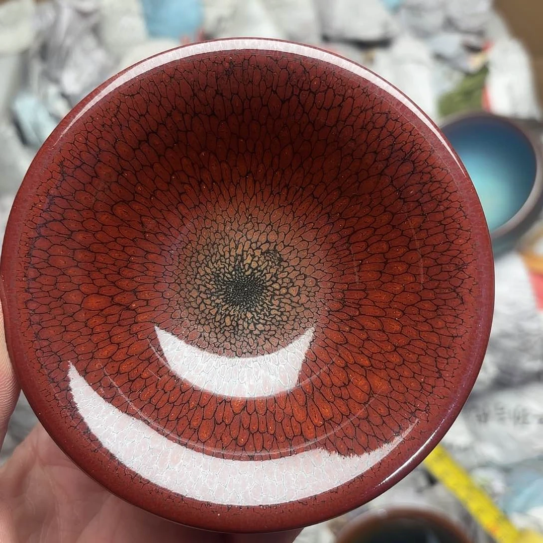 茶盏微瑕建盏主人杯一只