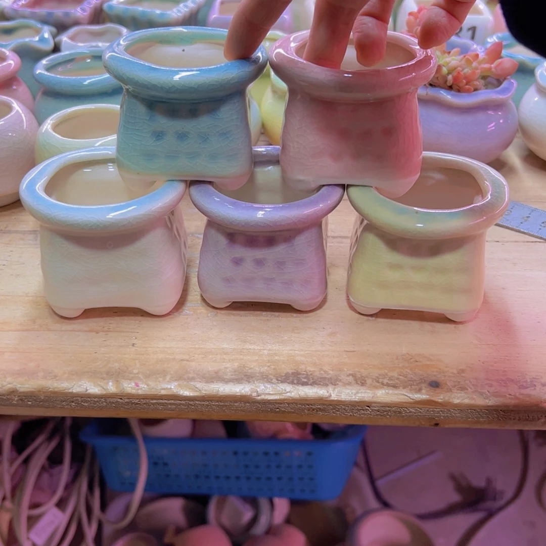 陶瓷花盆当场凑满12包邮