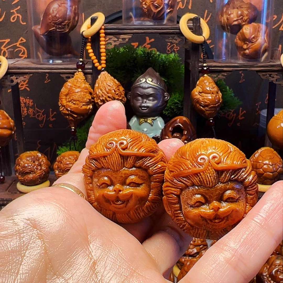 橄榄核手串/手链秋*悟空一对