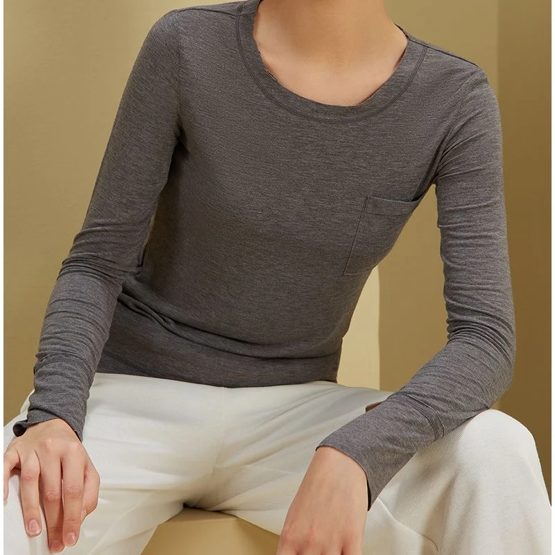 内搭打底衫独特漂亮小衫小众休闲衣服女款爆款24年新款洋气打底衫