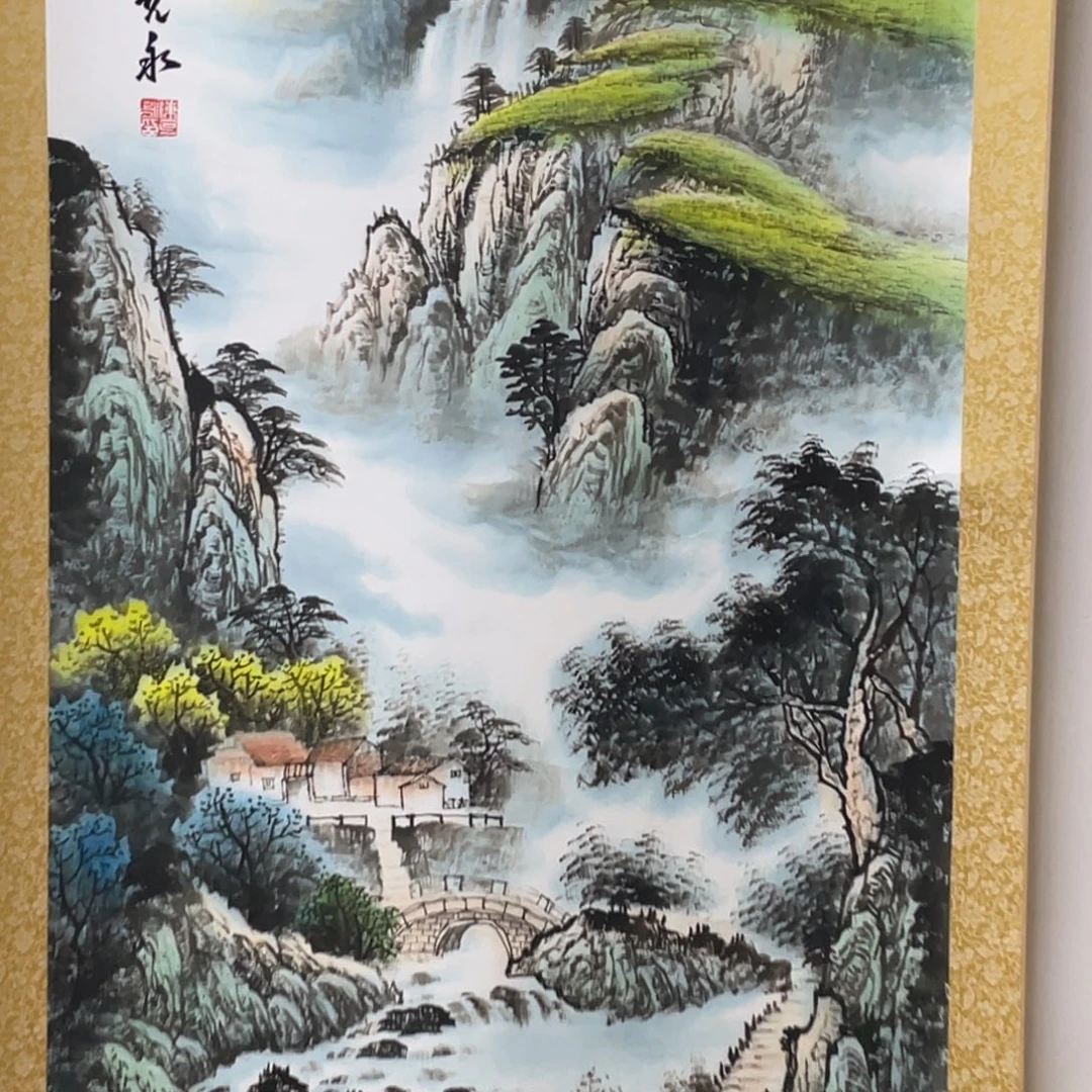 国画老师手笔手绘作品N