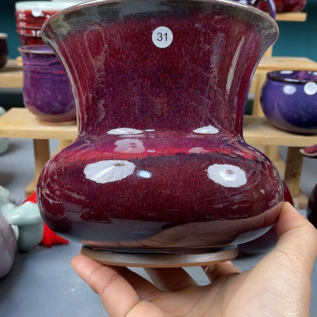 瓷片纯手工制作……微微瑕