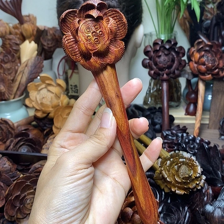 黄花梨/降香黄檀花腰莲花