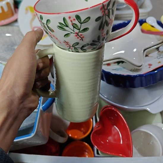瓷陶瓷餐具杯碗盘微瑕介意慎拍