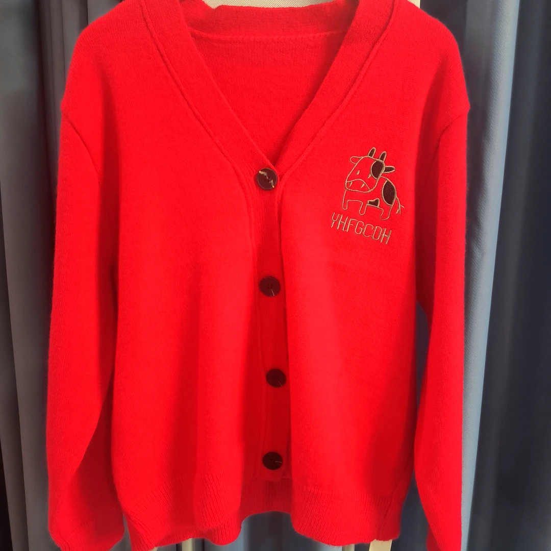 秋季上新~简约纯色刺绣印花针织衫毛衣 S9802